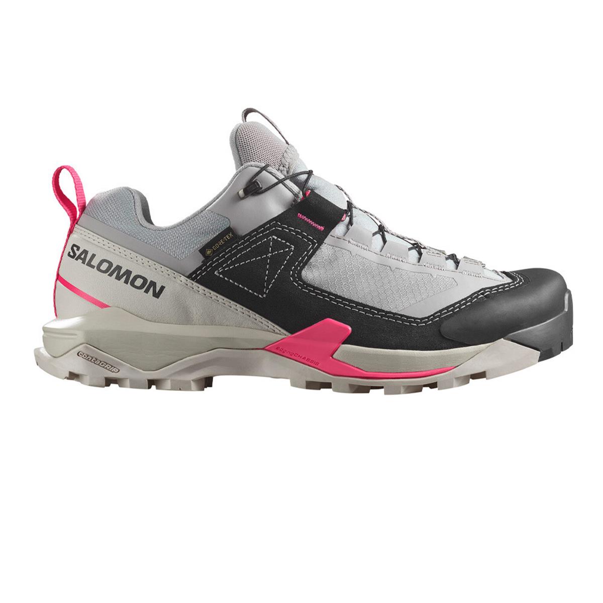 Chaussures de randonnée SALOMON X ULTRA ALPINE GTX W - aloe/neuf fer/rouge rouge