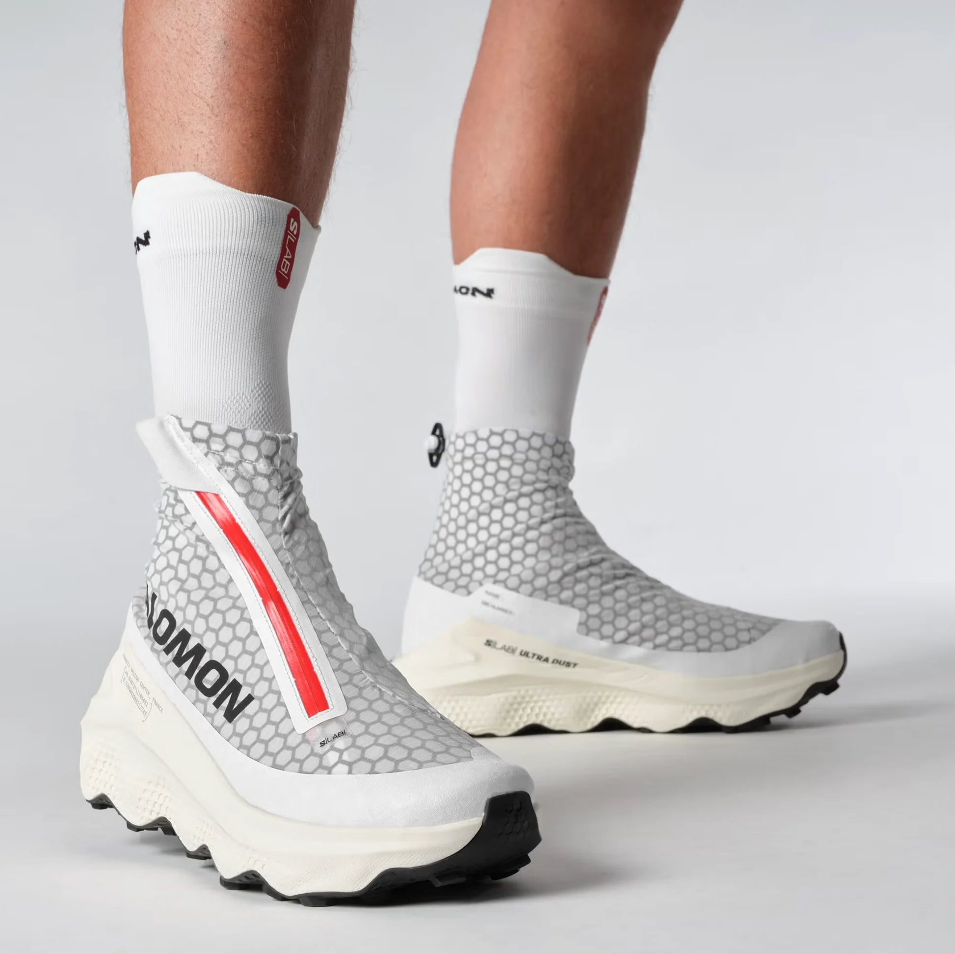 SALOMON SS/LAB ULTRA DUST Löpning på stig-skor - vit/grå