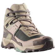 SALOMON X Ultra 5 Mid GTX W matkasaapad - Iron / Desert Tan / Green Milieu