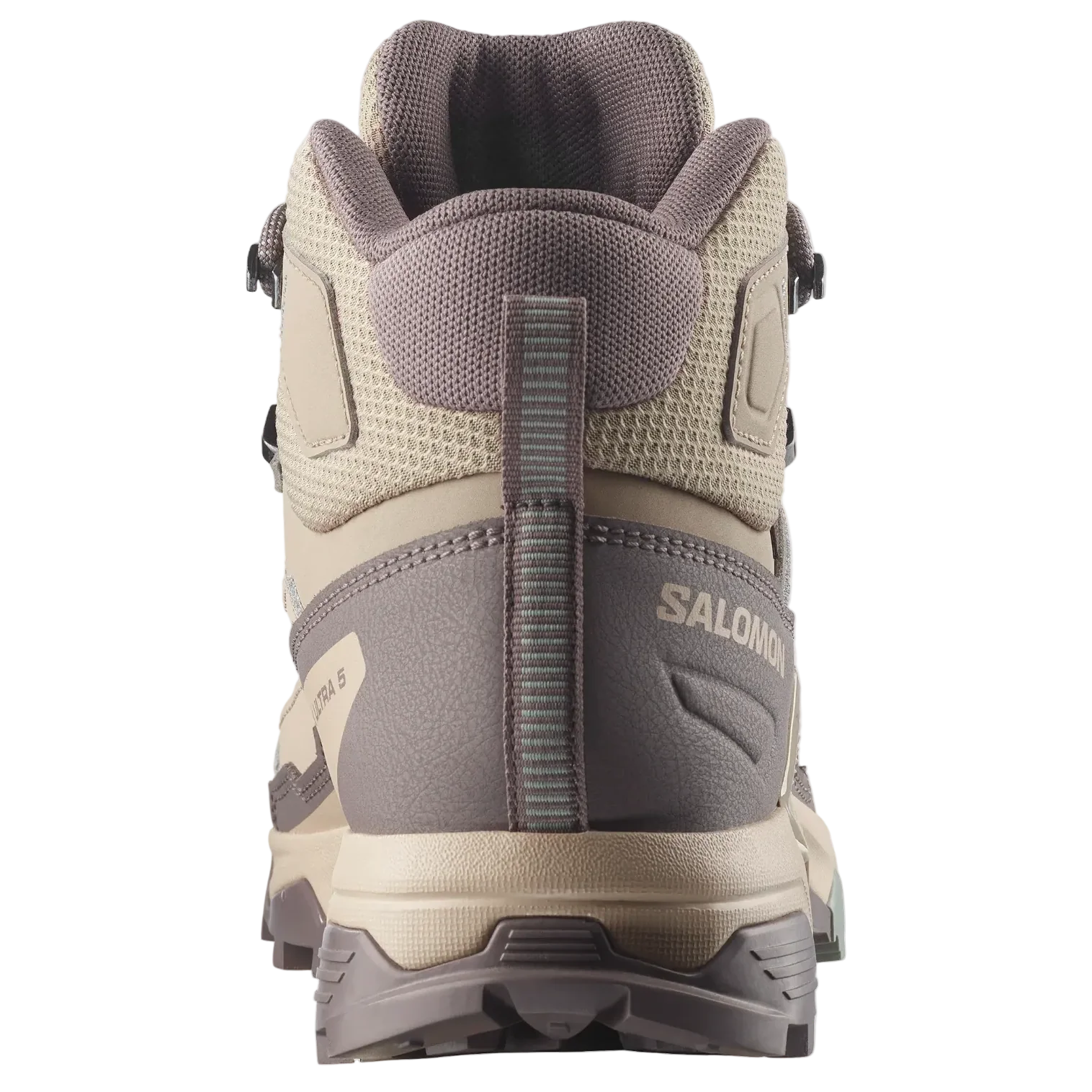 SALOMON X Ultra 5 Mid GTX W matkasaapad - Iron / Desert Tan / Green Milieu