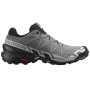 SALOMON SPEEDCROSS 6 trail running shoes - black/grey