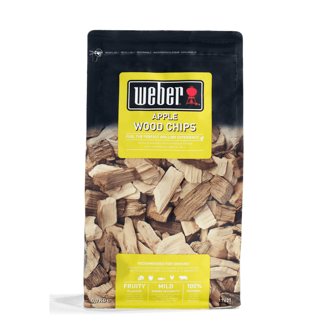 WEBER obuolių medienos drožlės 0.7kg 17621