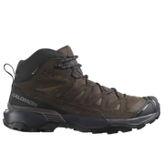 SALOMON X ULTRA 360 LEATHER MID GORE-TEX hiking boots - dark brown/black