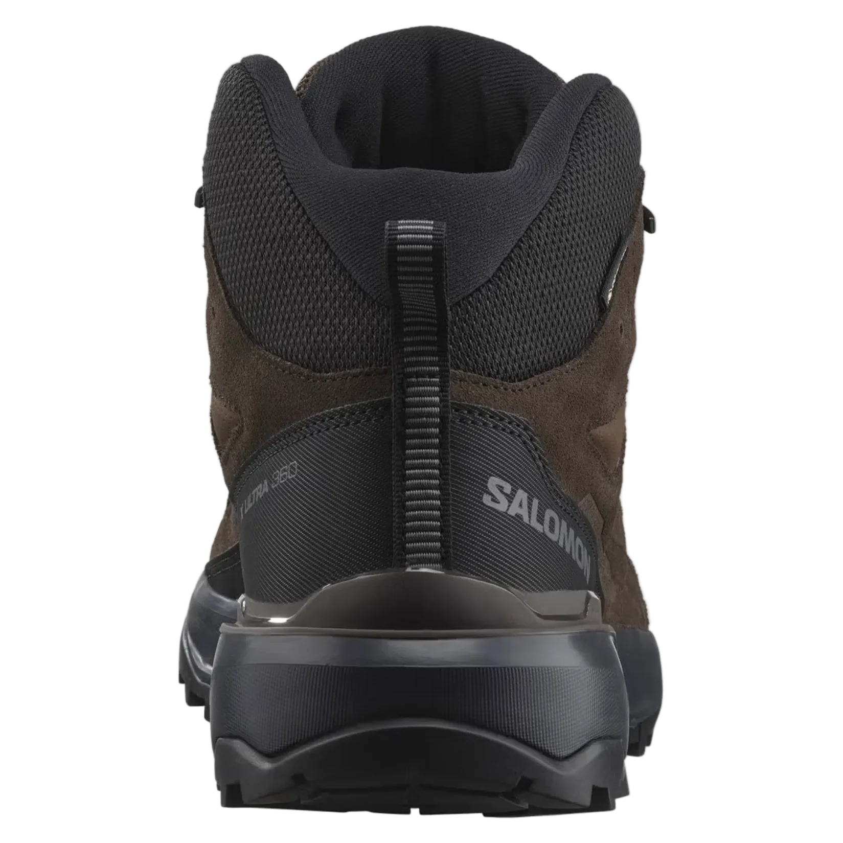 SALOMON X ULTRA 360 LEATHER MID GORE-TEX hiking boots - dark brown/black