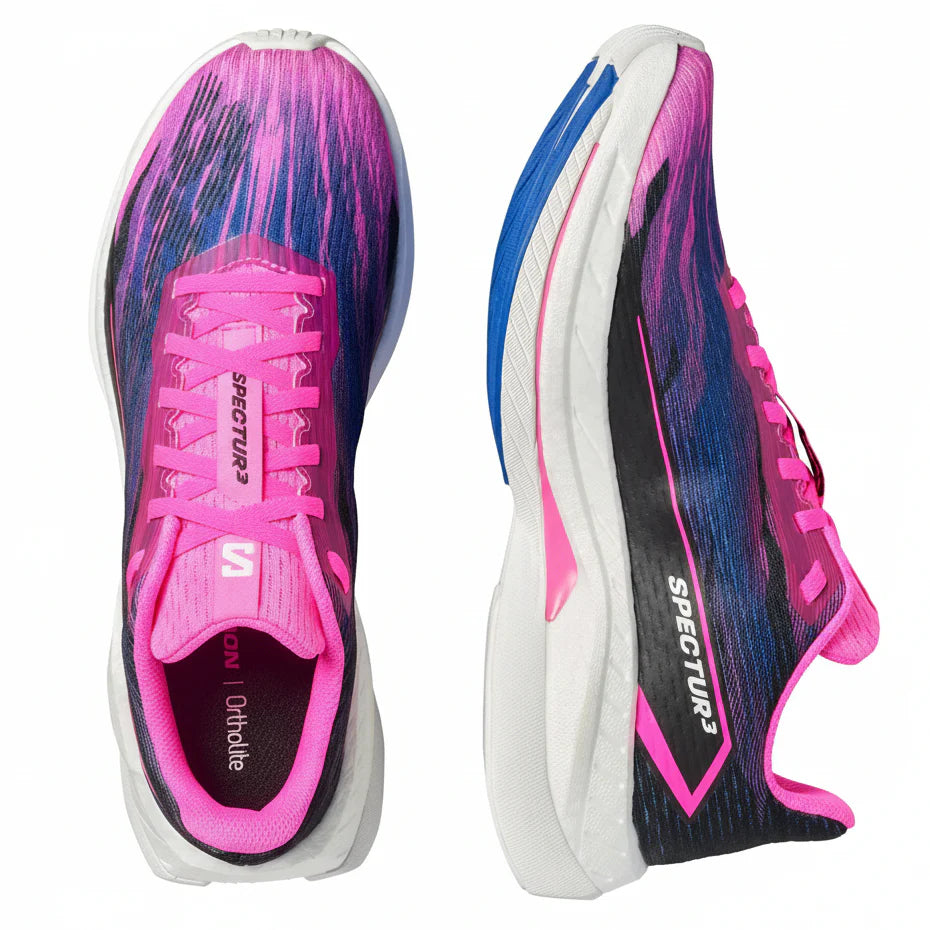 SALOMON Spectur 3 W bėgimo batai – juoda/balta/rožinė