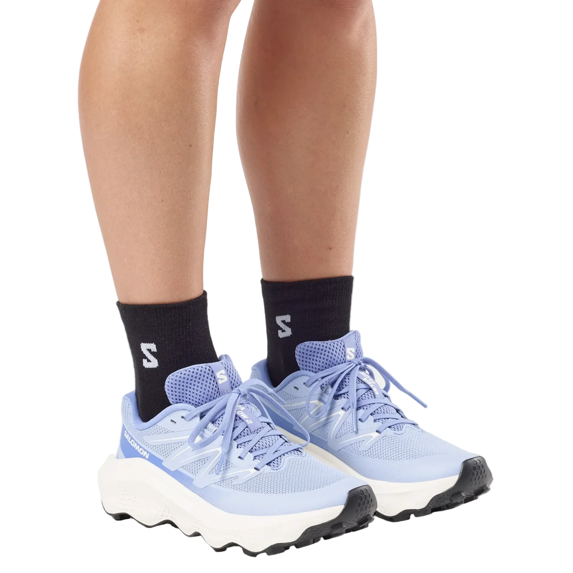 Zapatillas de trail running SALOMON ULTRA FLOW 2 W - azul/blanco