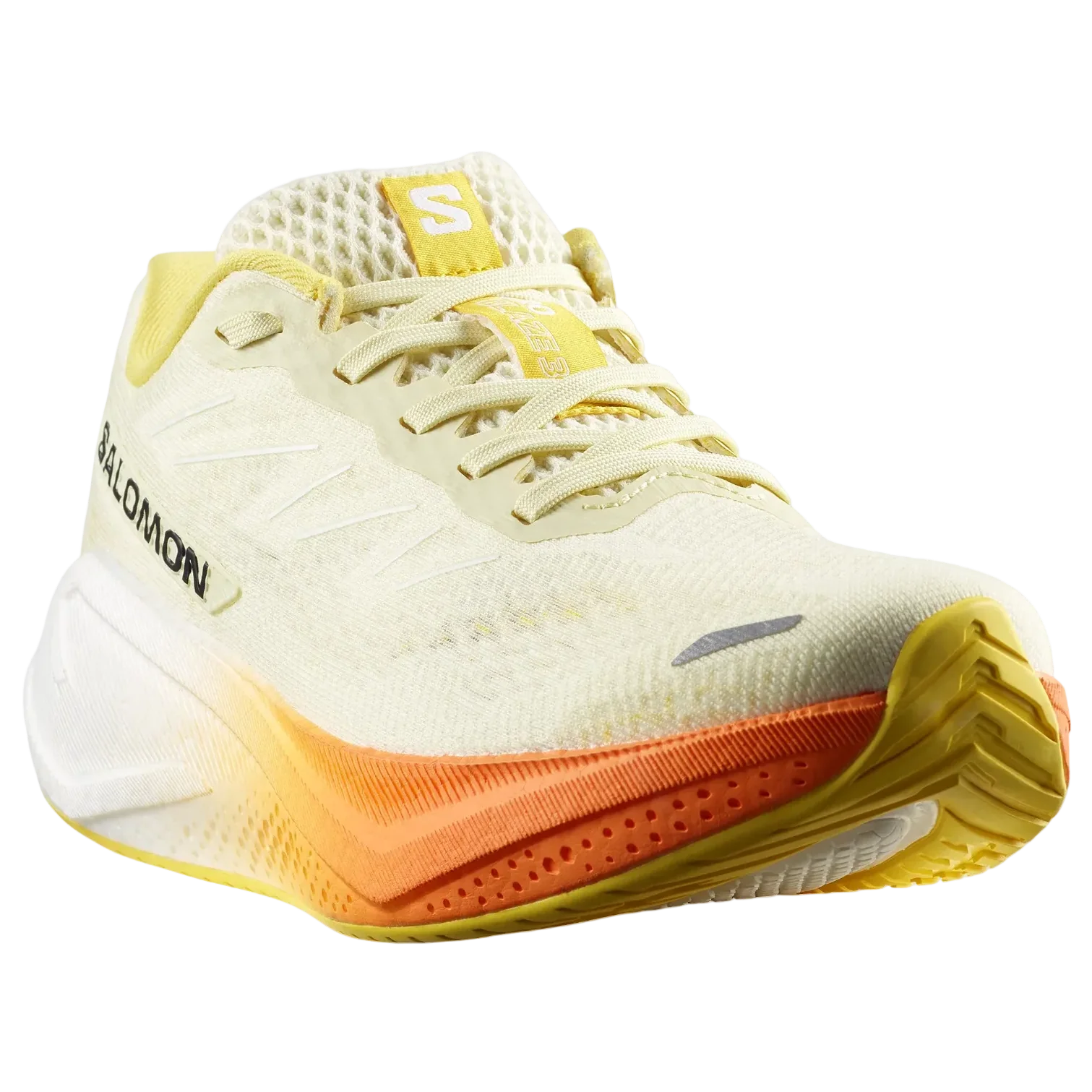 SALOMON AERO BLAZE 3 W Running shoes - yellow/white/orange