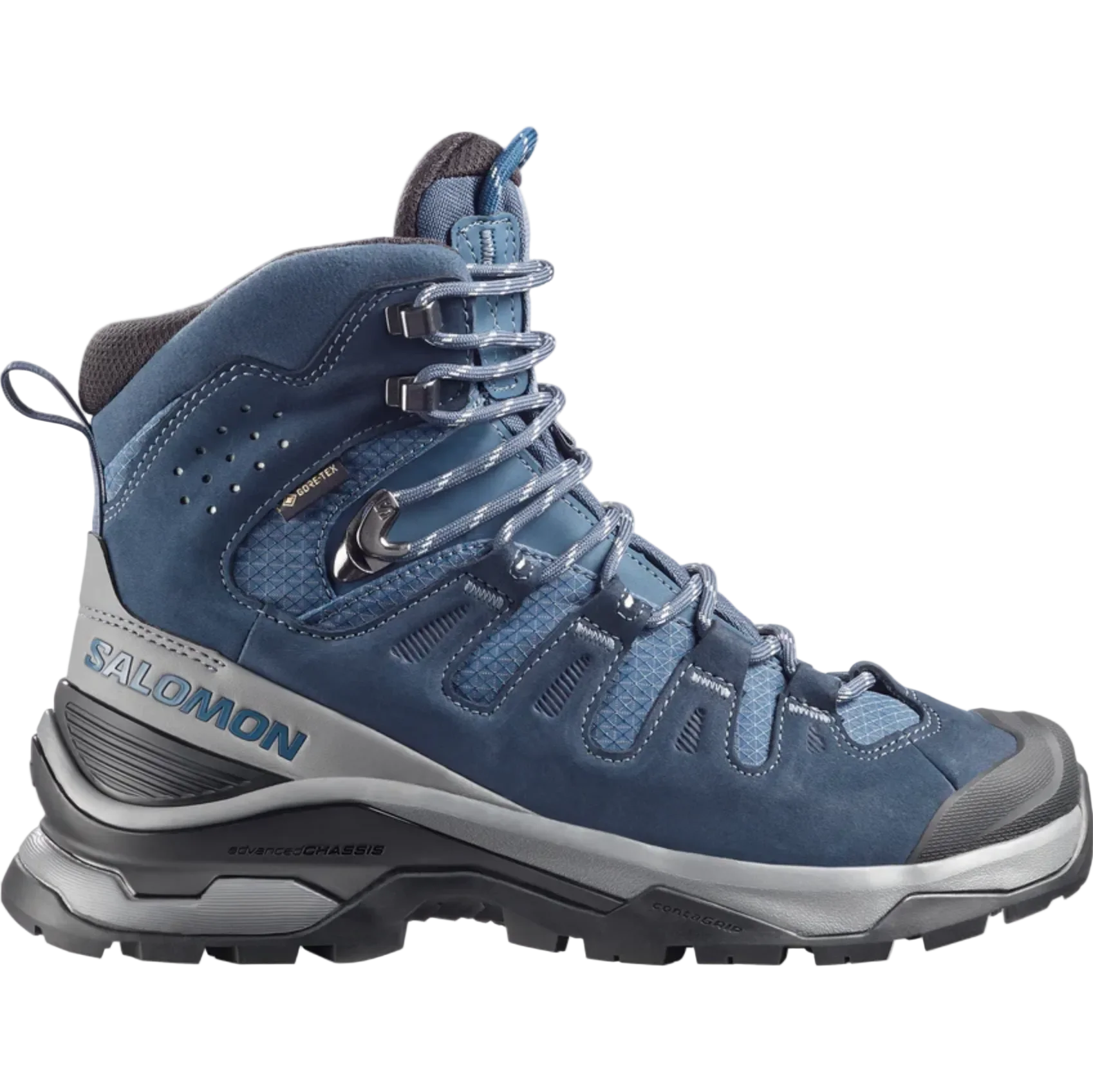SALOMON QUEST 5 GTX W Wanderschuhe – blau/grau/schwarz
