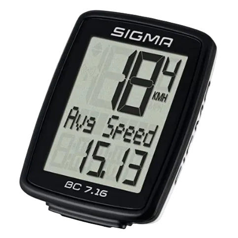 SIGMA BC 7.16 Wired cycling computer - black