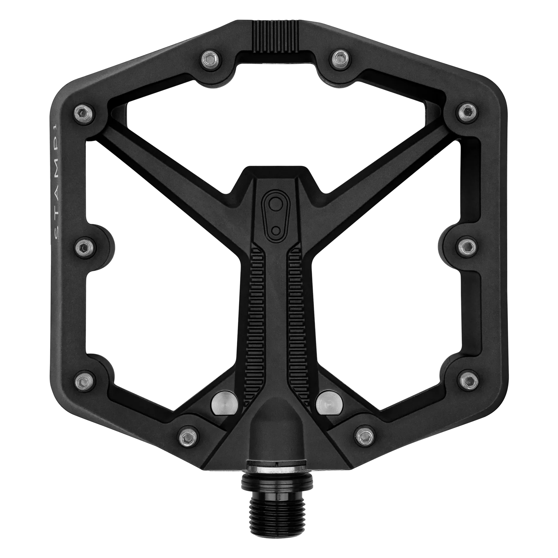 CRANKBROTHERS STAMP 0 Large - Tasaiset polkimet - musta