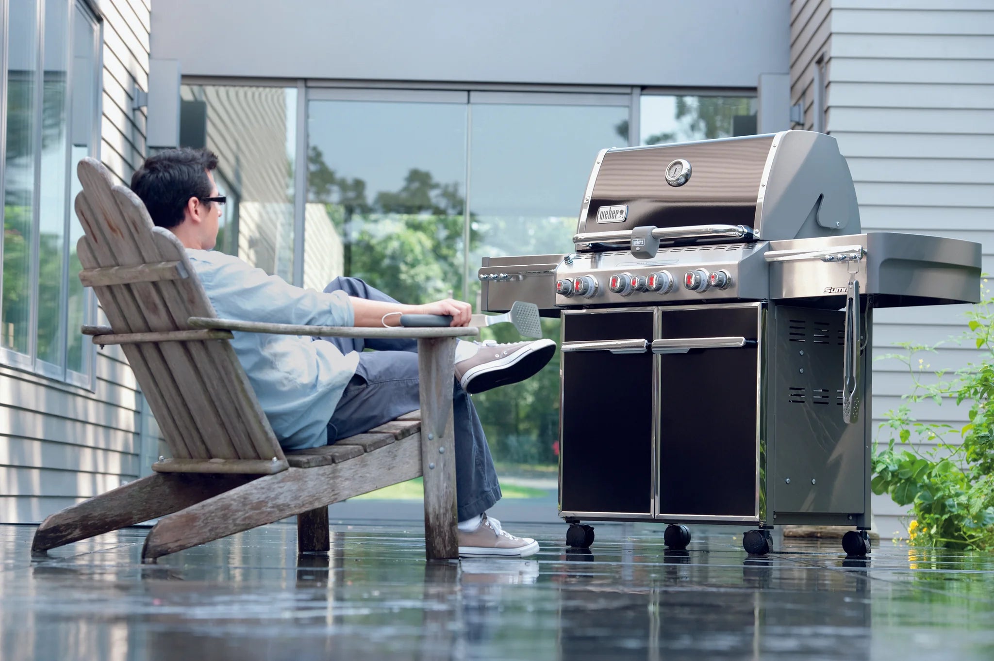 WEBER SUMMIT E - 470 GBS 7171075 gas grill - WEBER - Evelostore