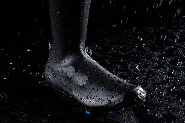 SHIMANO Dual Fit regnskosovertræk – sort