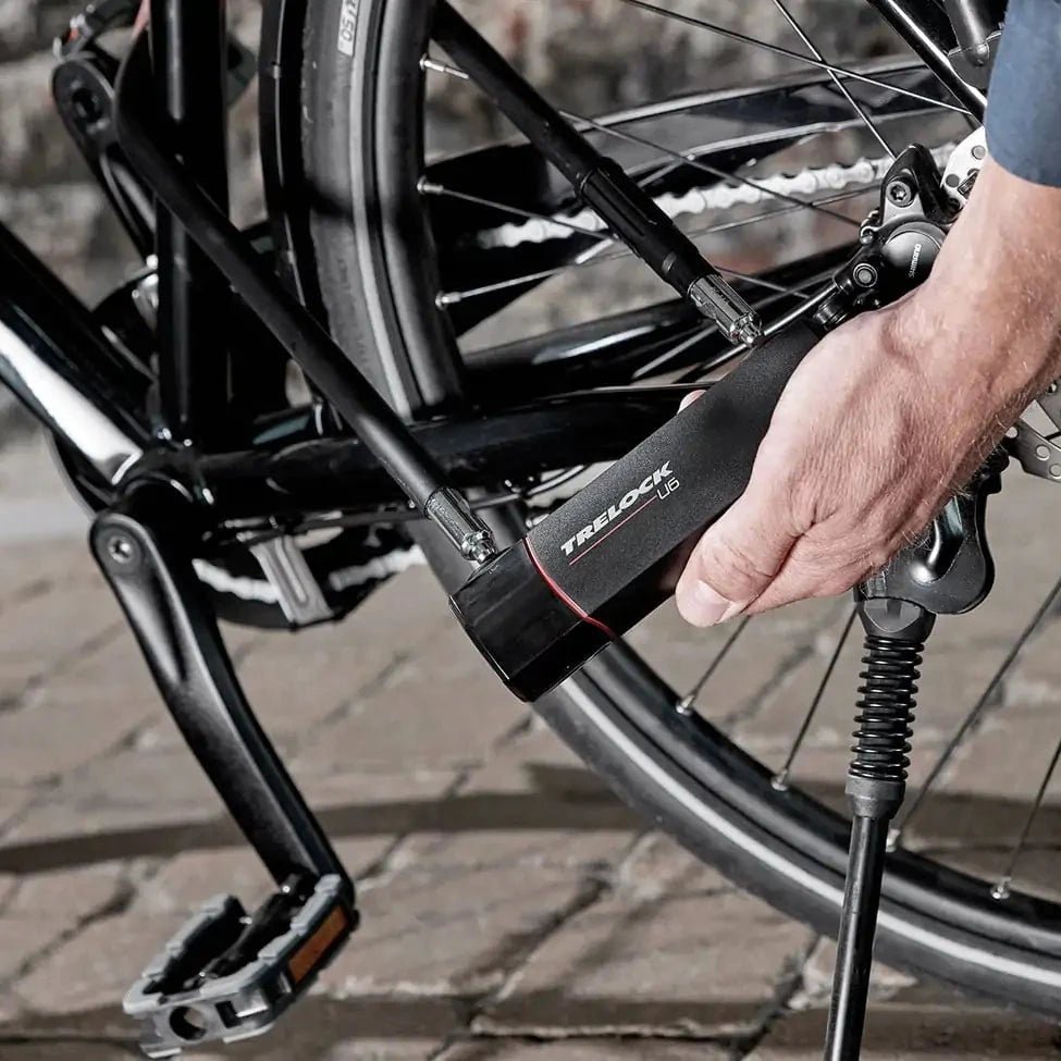 TRELOCK U6 108 - 300 ZB 401 LONG SHACKLE bike lock - black - TRELOCK - Evelostore