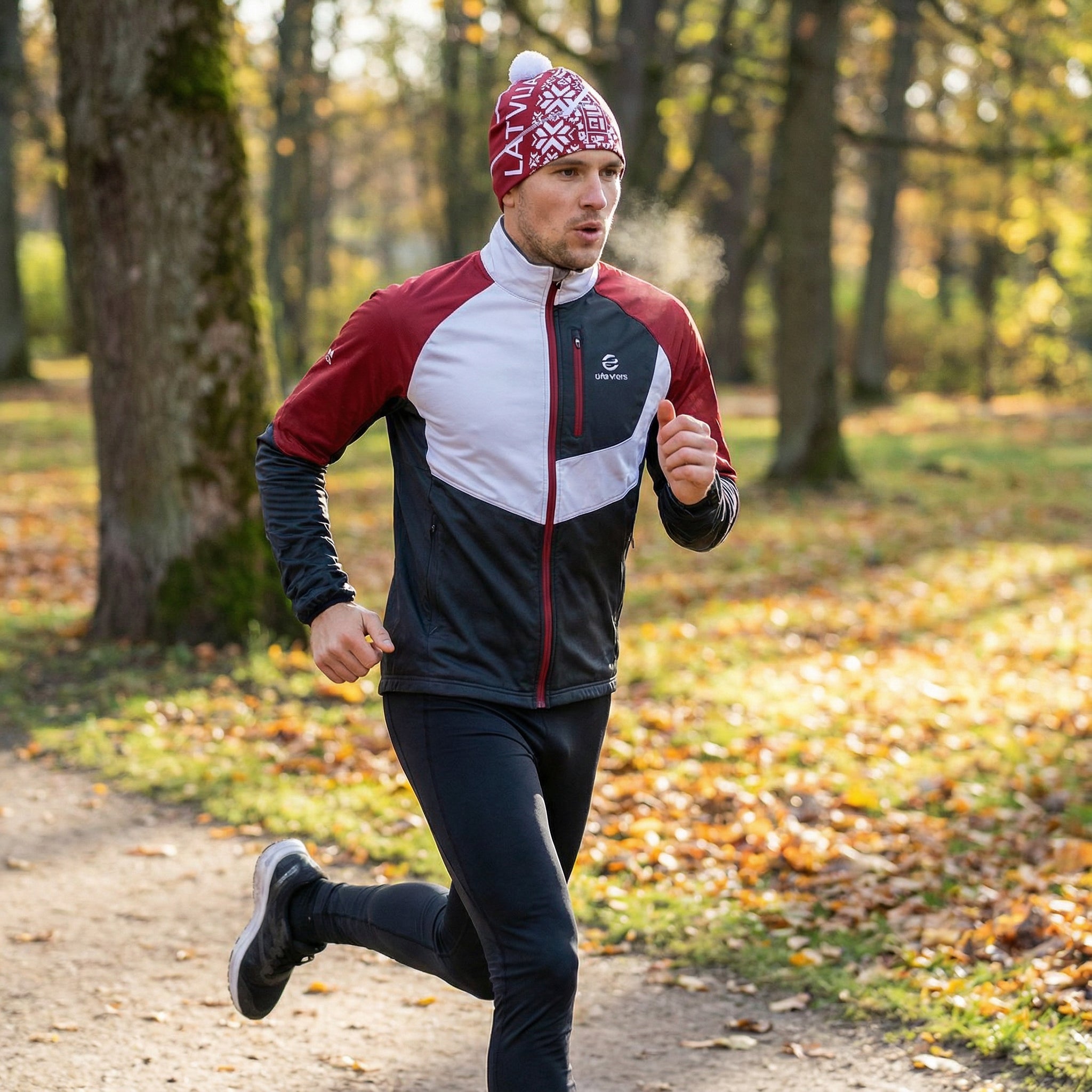 ELEVEN SPORTSWEAR EDDIE Latvia beanie - red