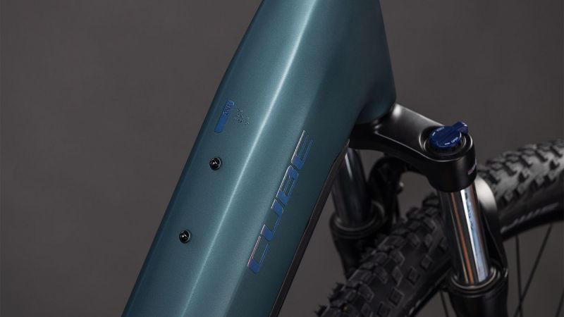VTT électrique CUBE REACTION HYBRID RACE 800 29 lizard´n´black