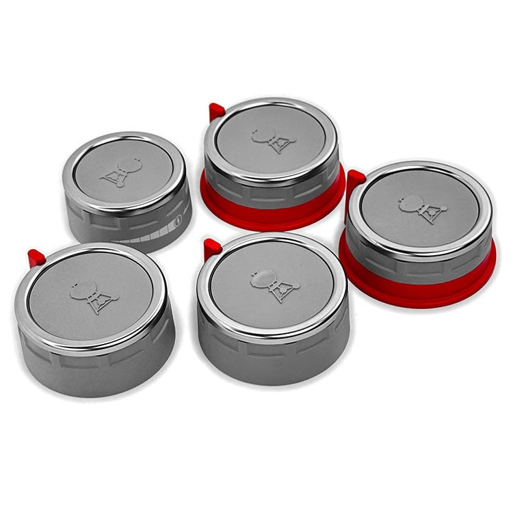 WEBER Control Knob Set for Spirit 2025 – 5 pcs 2401585