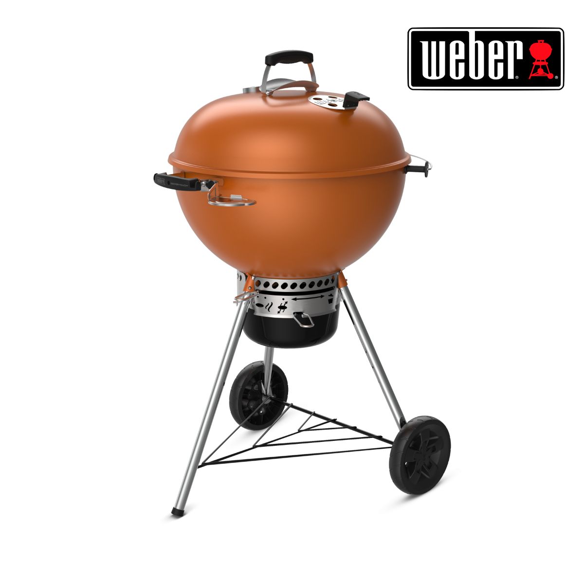 WEBER MASTER TOUCH E-5755 GBS Charcoal Grill 57 cm orange, 1501620