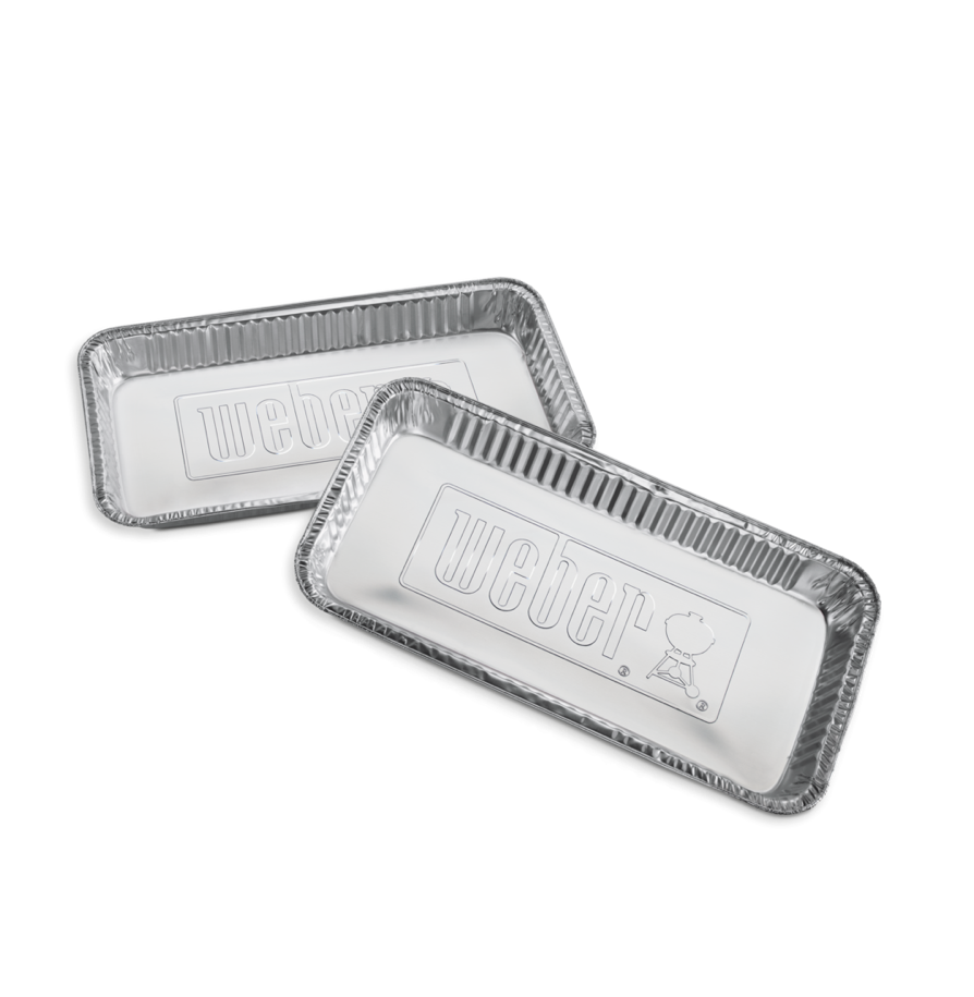 WEBER XL Tropfschalen – 5 Stück, 6454