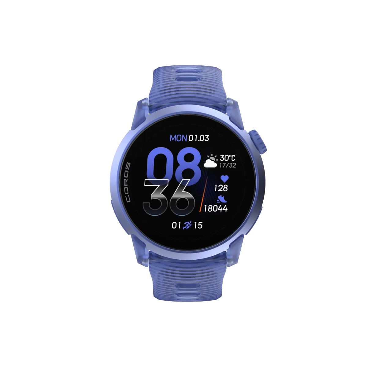 COROS PACE 4 GPS-sportsur – aluminium, ultraviolet