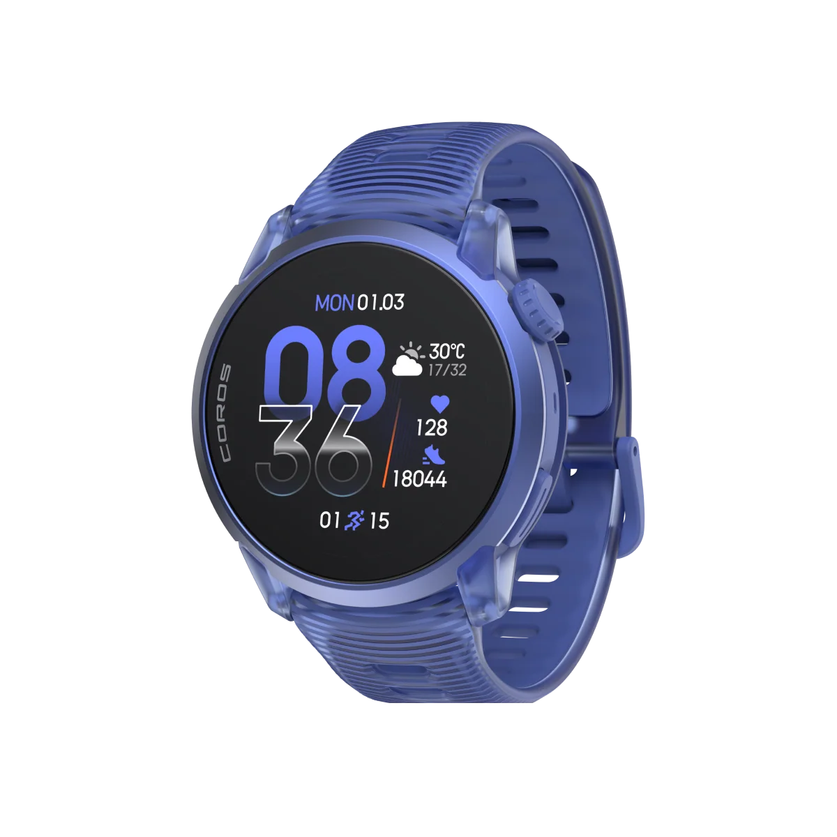 COROS PACE 4 GPS-sportsur – aluminium, ultraviolet