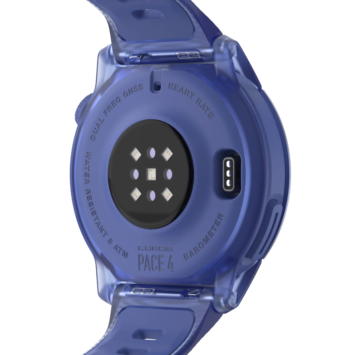 COROS PACE 4 GPS-sportsur – aluminium, ultraviolet