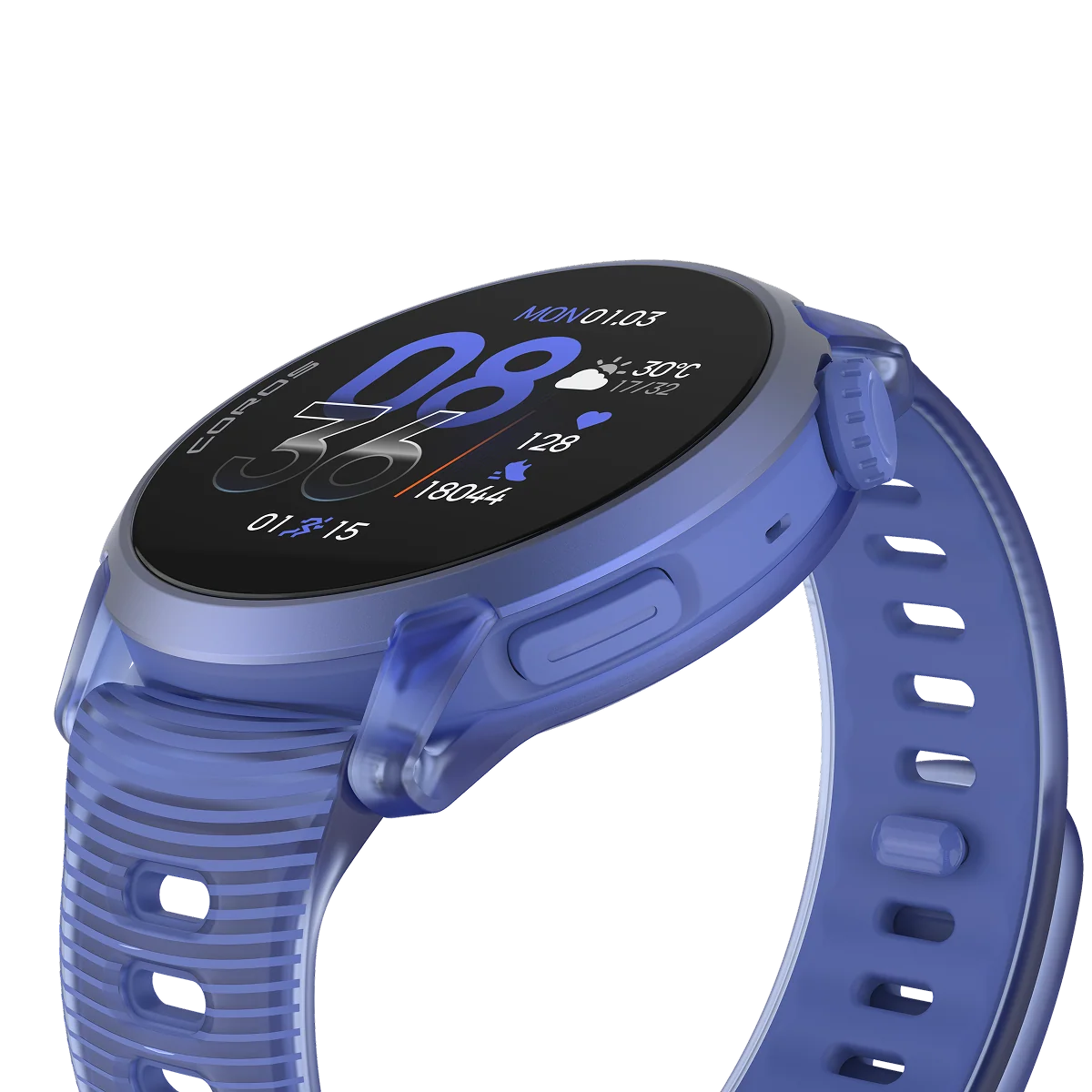 COROS PACE 4 GPS-sportsur – aluminium, ultraviolet