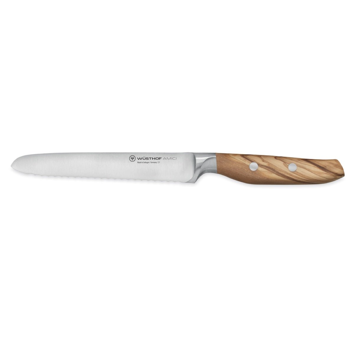 WUSTHOF AMICI serrated utility knife - 14cm - WÜSTHOF - Evelostore