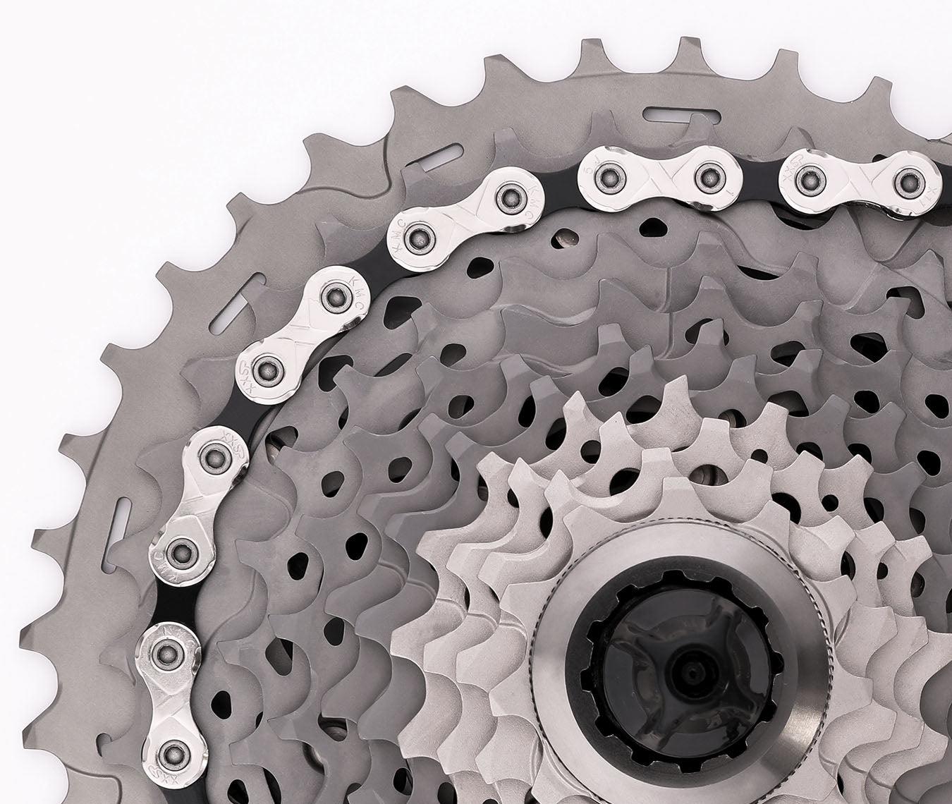 KMC X11 Chain - 11-speed - silver/black with QuickLink