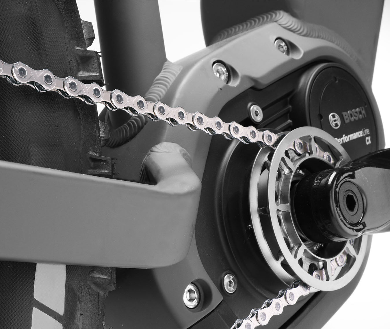 KMC e10 E-Bike 10 ātrumu ķēde - sudraba ar QuickLink
