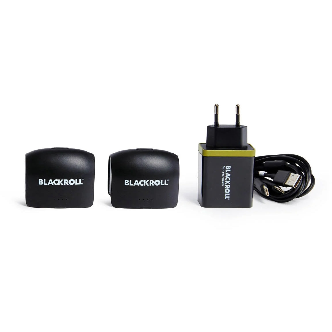 BLACKROLL kompressionsboots 2.0 massageapparat - svart