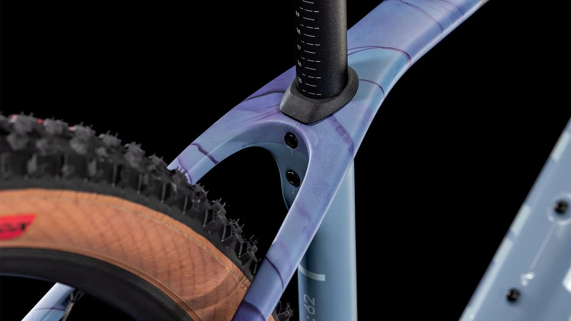 CUBE REACTION C:62 RACE 29 mountain bike - pigeonblue´n´art