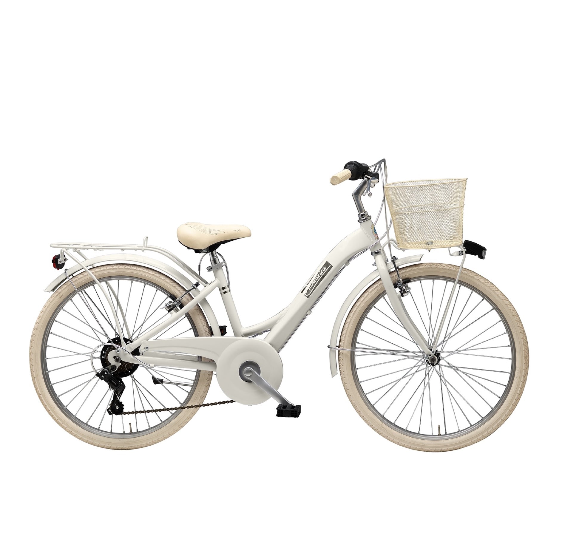 ADRIATICA Panda 24 Lady – Kids City Bike with 6 Speeds – Evelostore