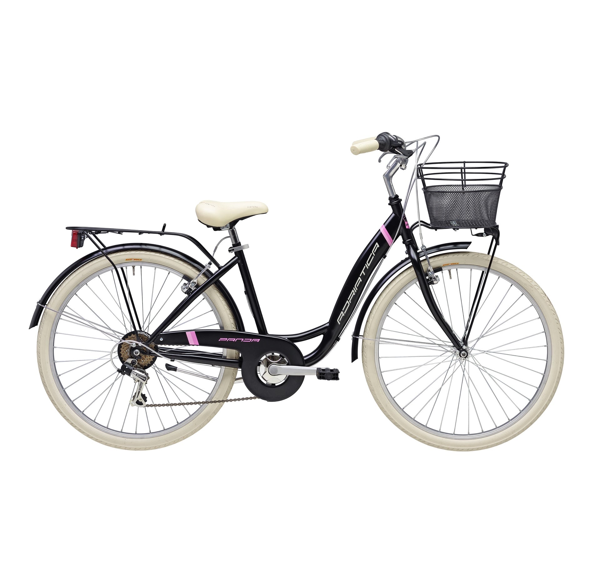 ADRIATICA PANDA 26" LADY women's bike - black - ADRIATICA - Evelostore