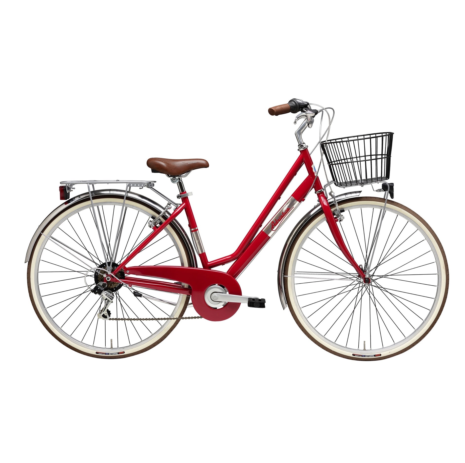 ADRIATICA PANAREA LADY women's bike - red - ADRIATICA - Evelostore