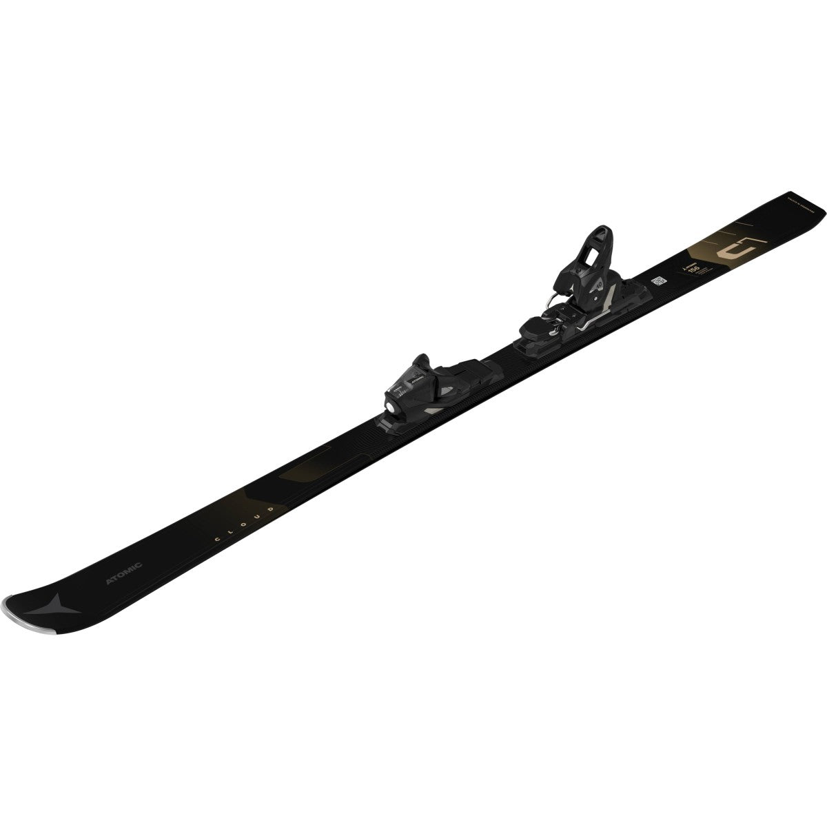 ATOMIC CLOUD C7 + M 10 GW kalnų slidės — juodos