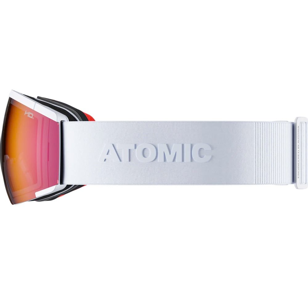 Gogle narciarskie i snowboardowe ATOMIC REDSTER HD – białe / czerwone HD