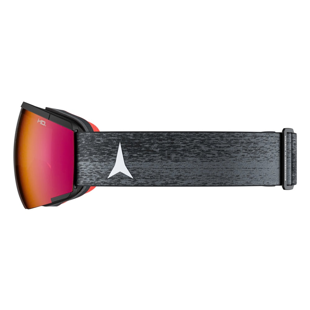Gogle narciarskie i snowboardowe ATOMIC REDSTER WC HD – czarne / czerwone HD
