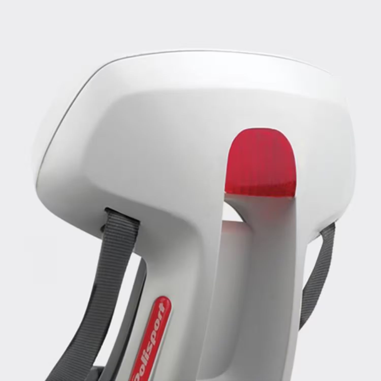 POLISPORT GUPPY JUNIOR Child bike seat for rack - white