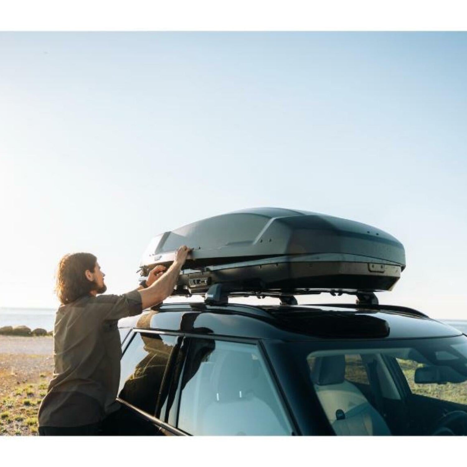 THULE FORCE 3 S roof box - black matte 645100