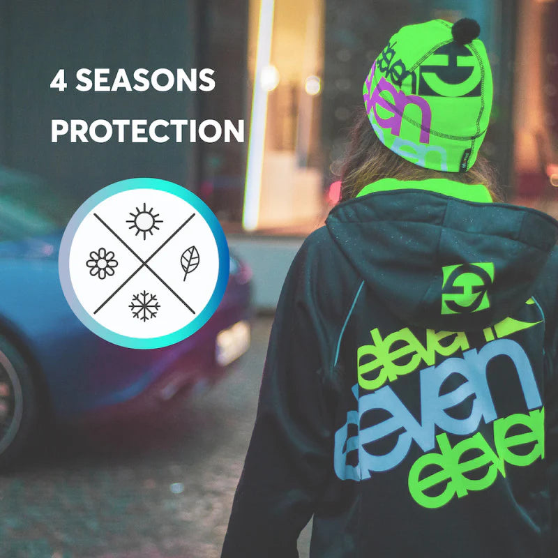 ELEVEN SPORTSWEAR SVEN beanie LATVIA white