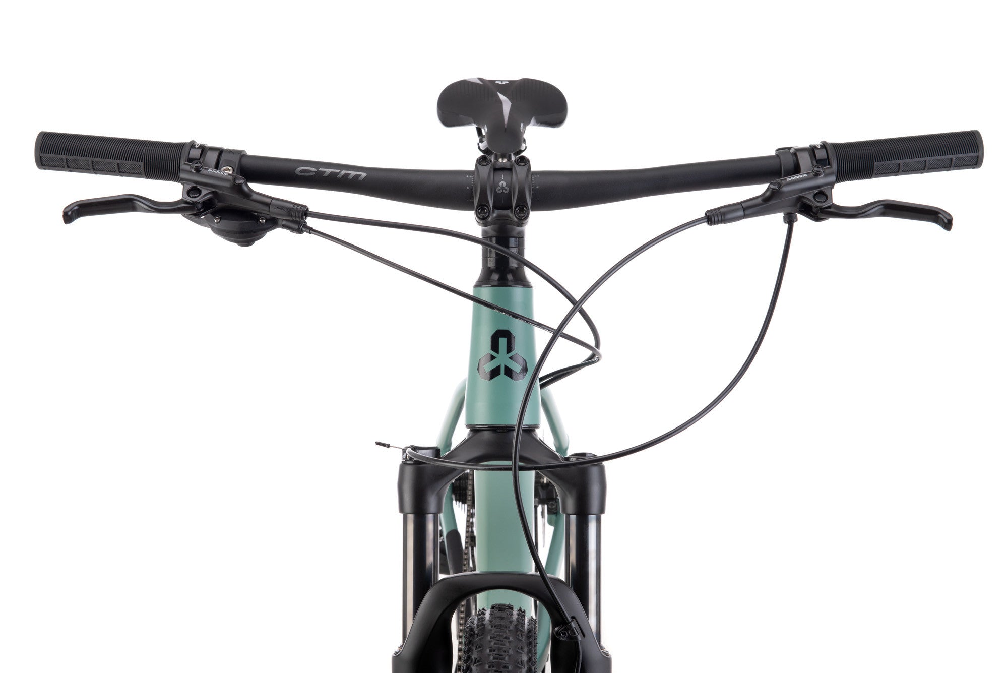 CTM RAMBLER 4.0 MTB 29" bicycle - glossy black