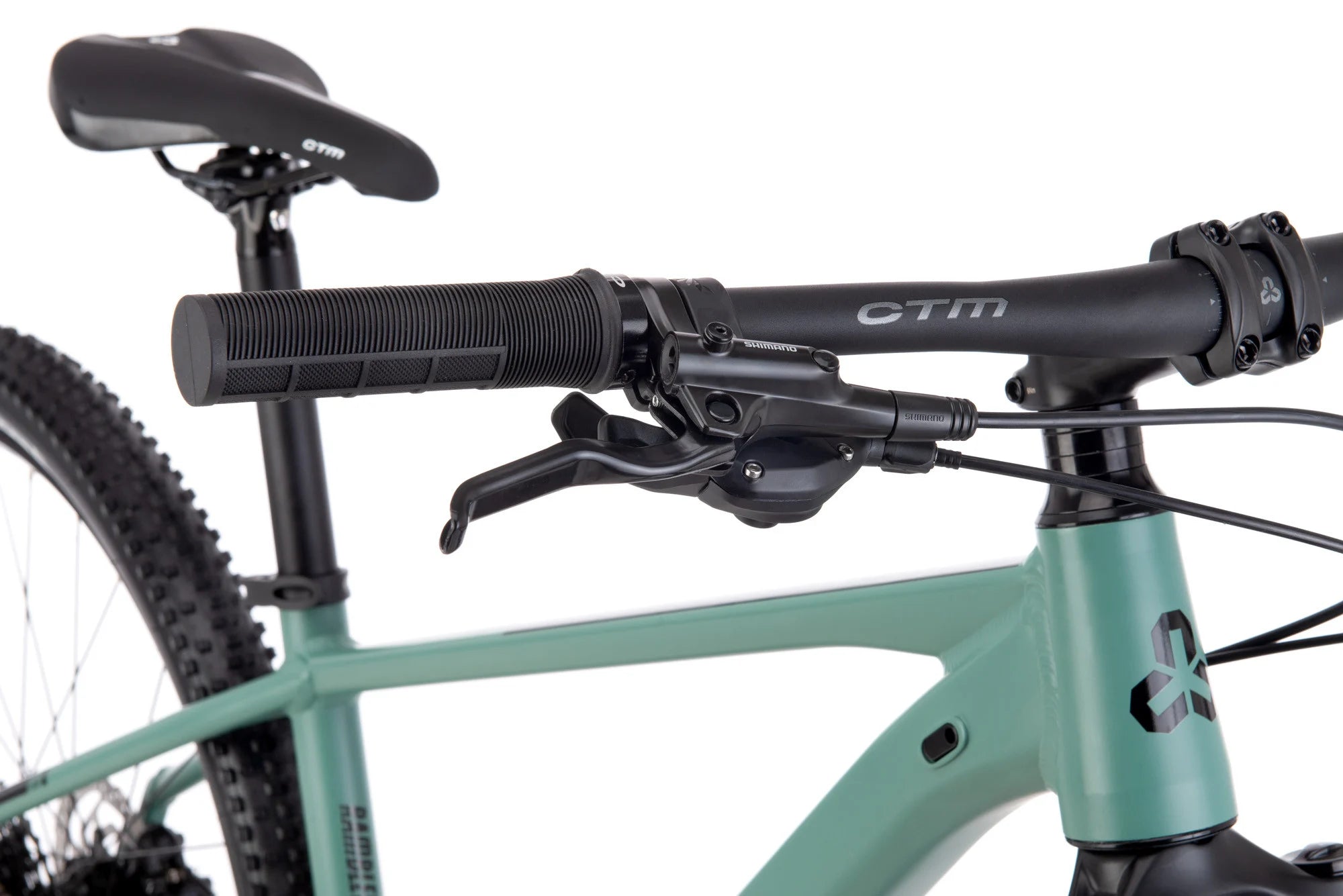 CTM RAMBLER 4.0 MTB 29" bicycle - glossy black