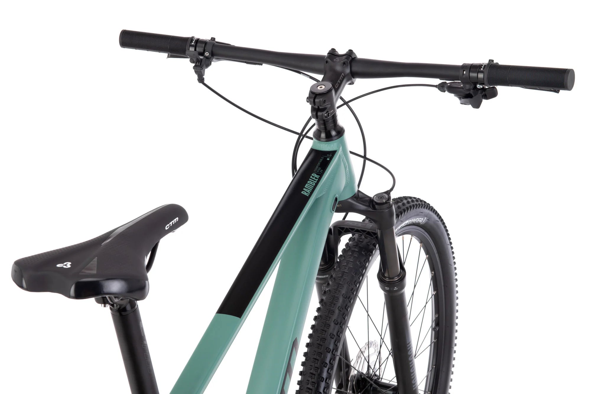CTM RAMBLER 4.0 MTB 29" bicycle - glossy black