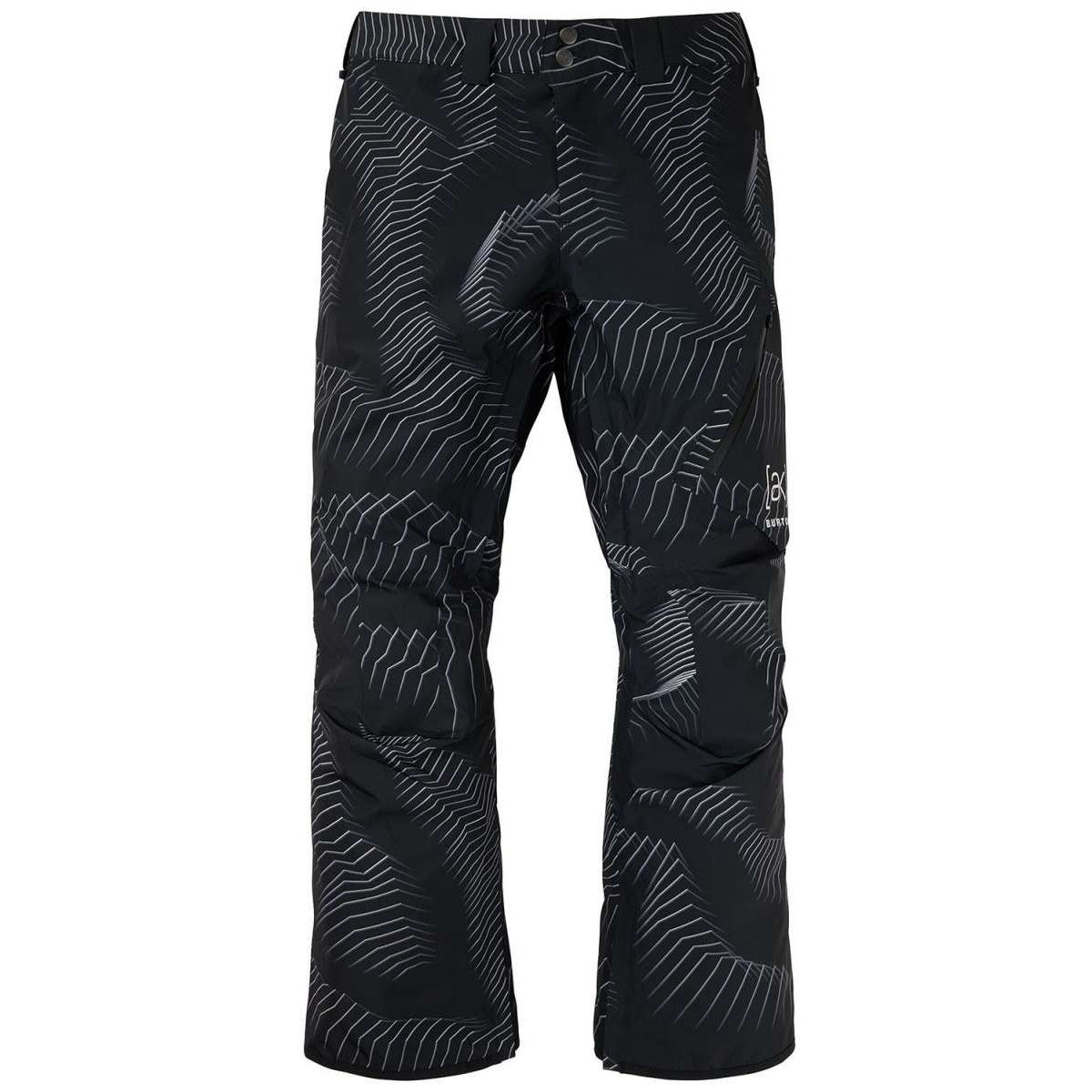 BURTON AK GORE CYCLIC snow pants - black stripes