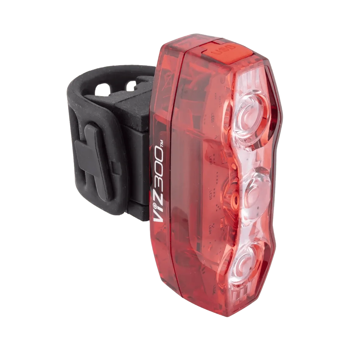 CAT EYE VIZ300 Rear Light - red