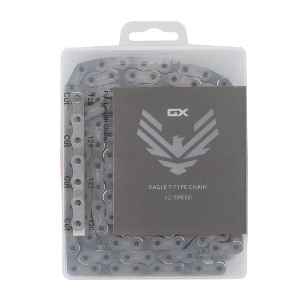 Cadena SRAM GX Eagle Transmission T-Type de 12 velocidades - plateada
