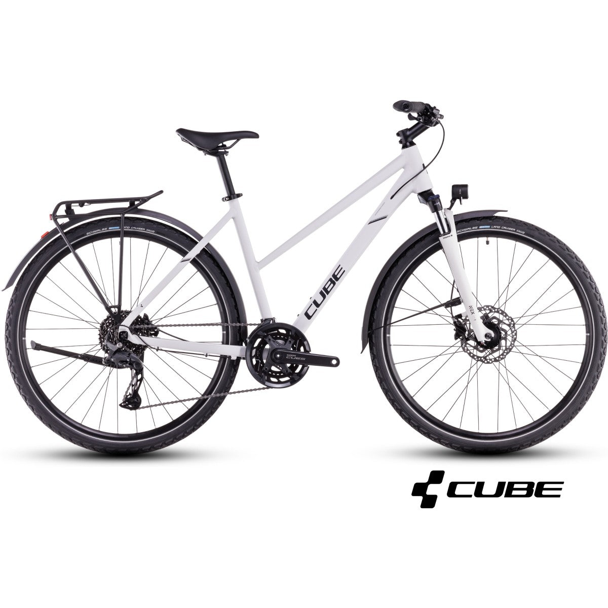CUBE NATURE PRO ALLROAD 28 trekking bike - cotton´n´grey