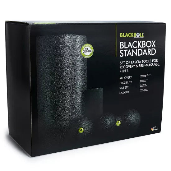 BLACKROLL Blackbox Standard masāžas komplekts – melns