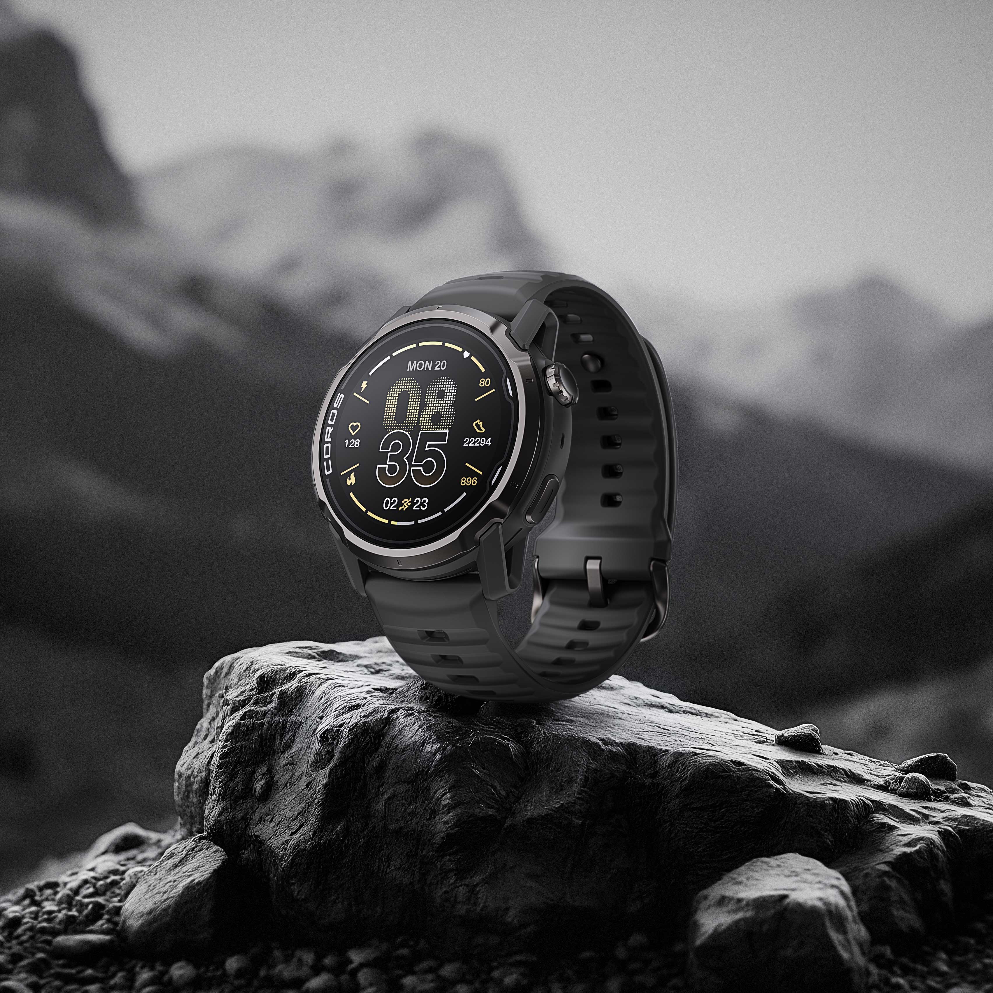 Outdoorowy zegarek GPS COROS APEX 4 42 mm – czarny
