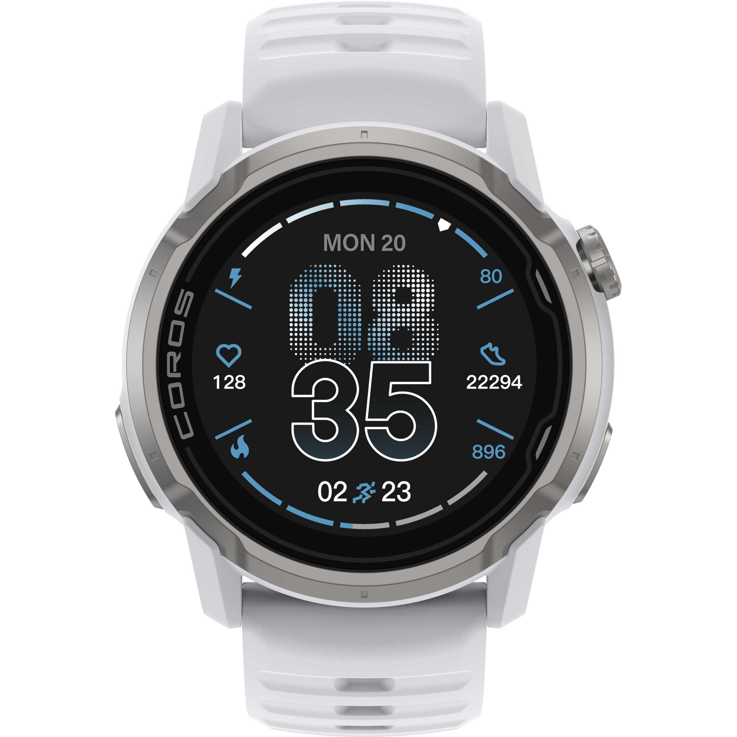 COROS APEX 4 GPS-udendørsur 42 mm – hvid